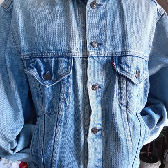 Vtg, Levi Strauss Lot#71526-0214, USA Size 50 Trucker Style - Picture 7 of 16